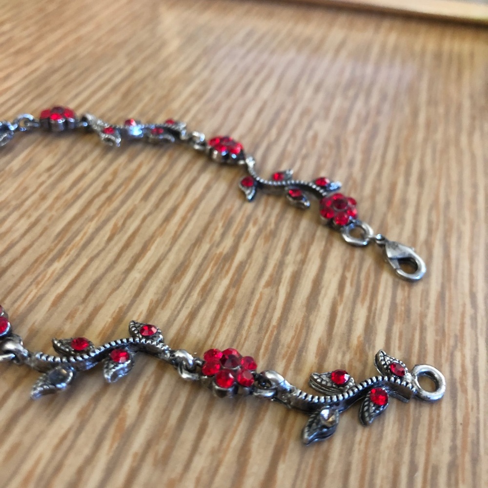 Beautiful floral anklet/bracelet